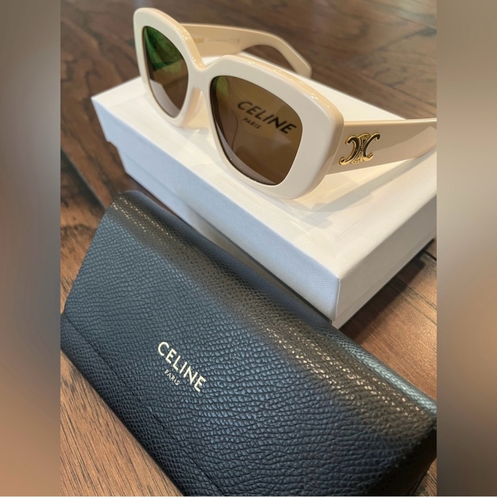 Celine Triomphe 04 55mm Rectangular Sunglasses